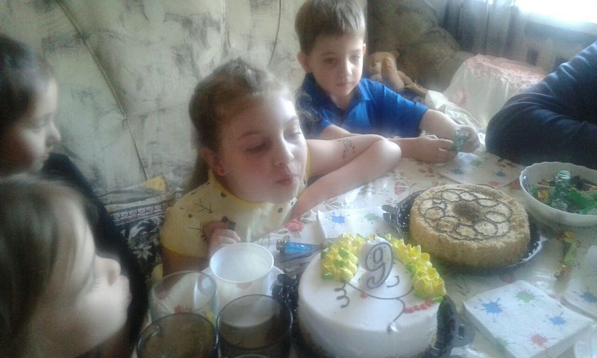 Лизе 9 лет!