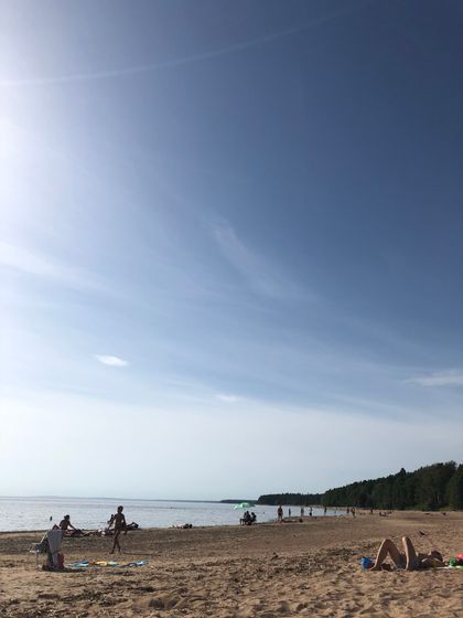 Пляж