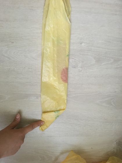лайфак, как сложить пакет)))
