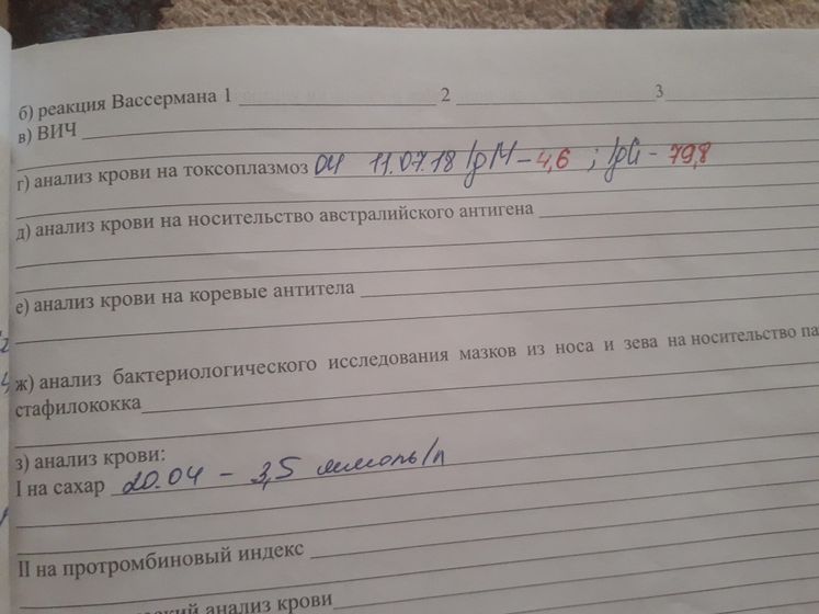 Токсоплазма!