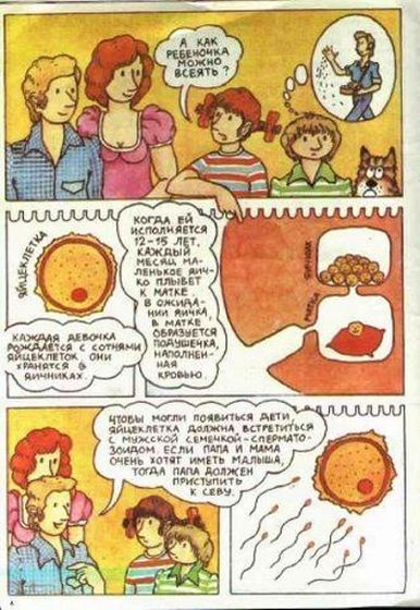 Детская книга “Откуда берутся дети?”