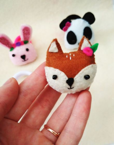 Зверюшки на резиночках 🦊 🐼