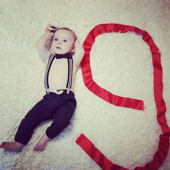 Валентину 9 месяцев😙