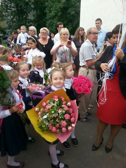 Моя первоклашка)