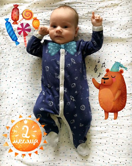 Мишеньке 2 месяца