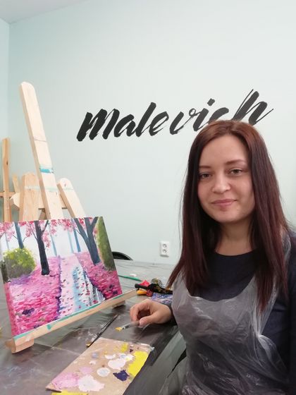 Моя первая картина маслом