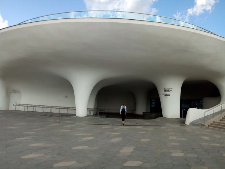 Парк Зарядье. Ч.1. Прогулки по парку