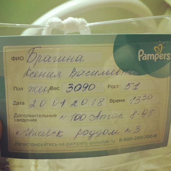 Моя история родов