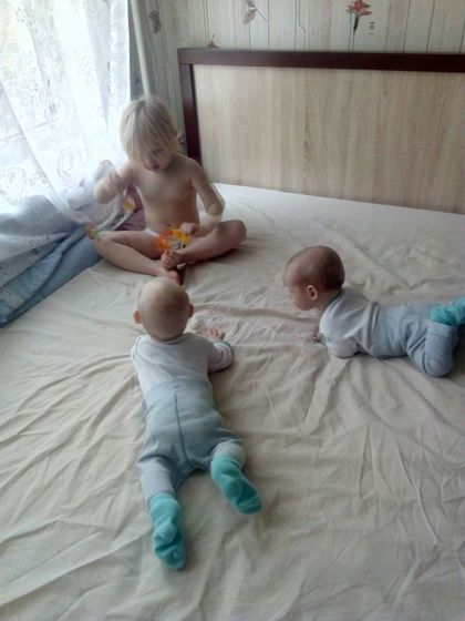 Наши многодетные новости. Много букв