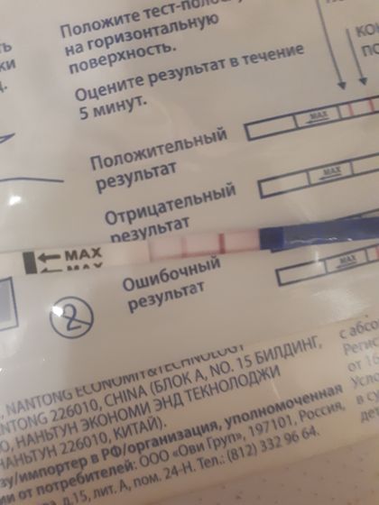 Положительный тест