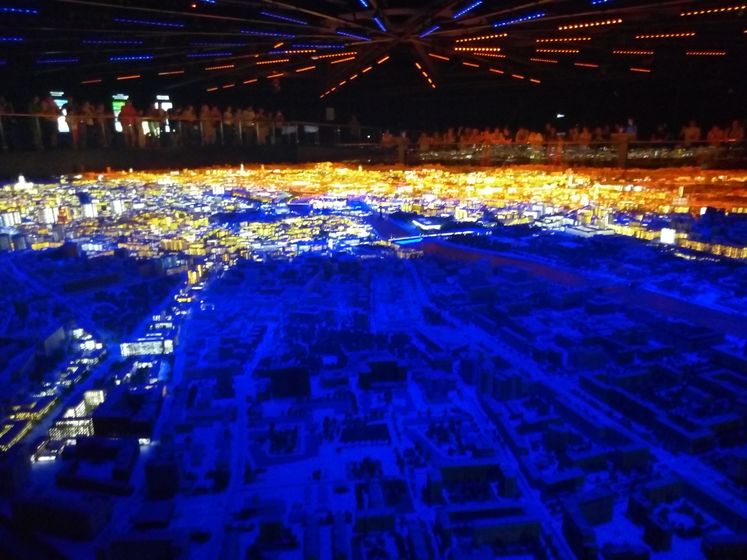 Макет Москвы на ВДНХ