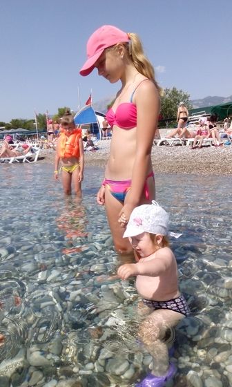 Наш первый отдых.
