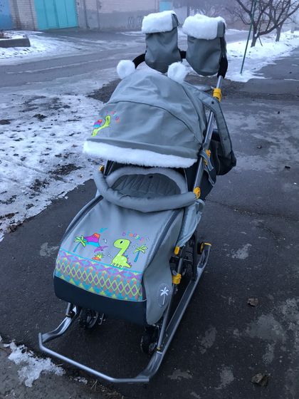 Наш вездеход😂 Крутые саночки😍
