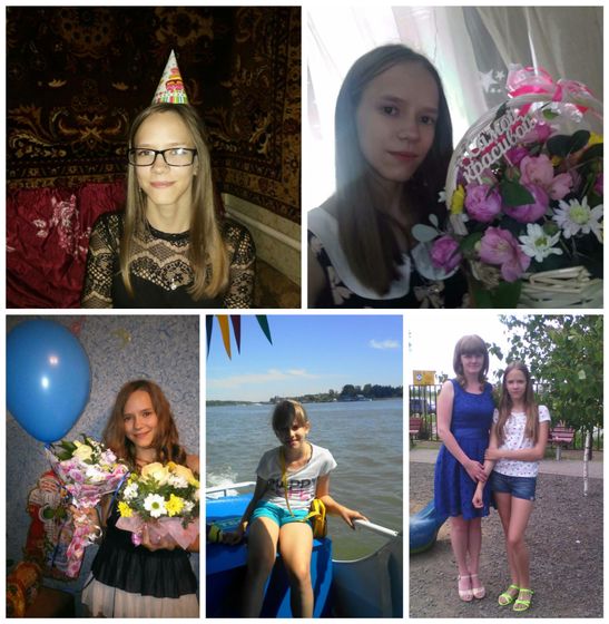 Старшей дочке сегодня 15 лет, а самому младшему сегодня 9 месяцев)))