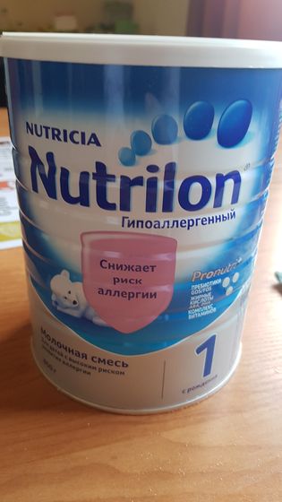 Остатки смеси на бутылке