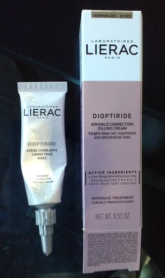 Lierac Dioptiride -- крем для век.Мой отзыв.