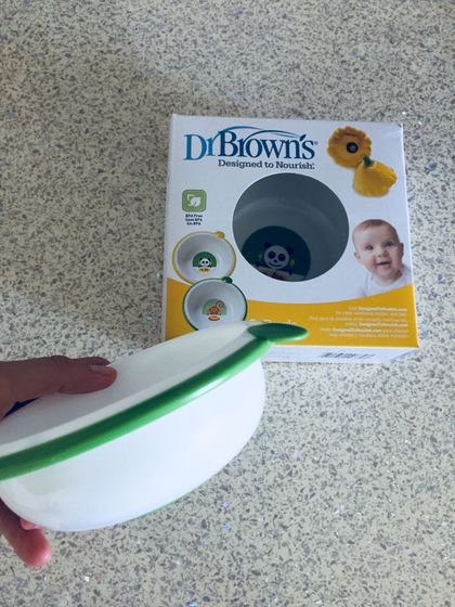 Все лучшее детям, тарелочки Dr. Brown’s.