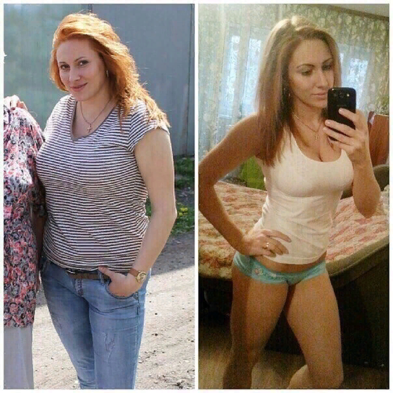 Похудела за 21 день на 7 кг. и потеря в объемах тела -?17 см.