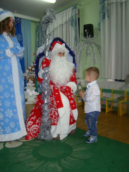 Наш первый утренник в саду