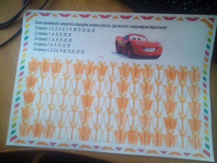 Квест в день рождения.