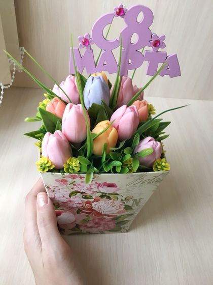 Букет на 8 марта