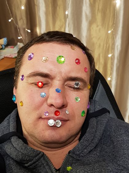 папа и внезапно обрушившаяся на него красота