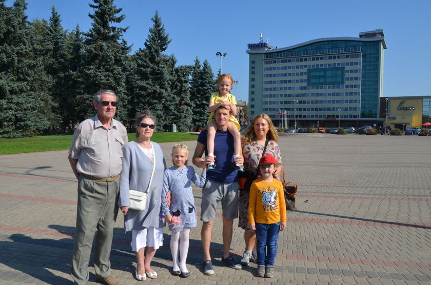 Наша большая семья или мы побывали в Латвии.