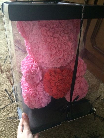 Мишки из роз 💐