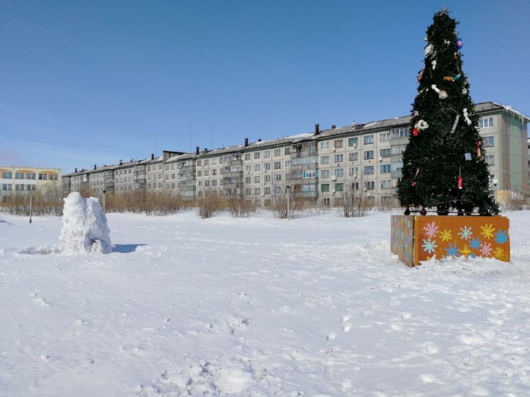 Весна в Воркуте