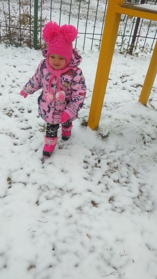 Первый снег🌨️❄️❄️❄️