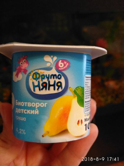 Творожок фрутоняня