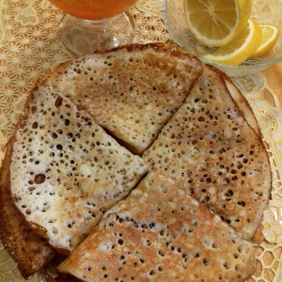 Блинчики в ДЫРОЧКУ.