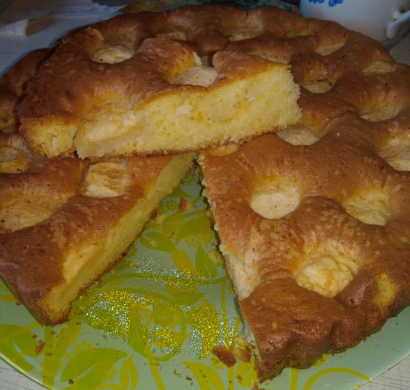 Пирог с яблоками