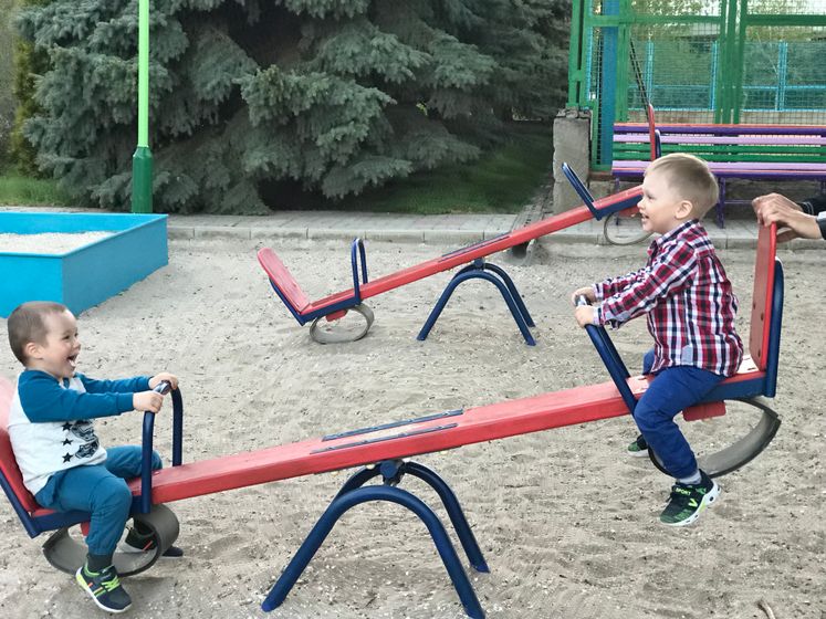 Вечером сегодня приехали с