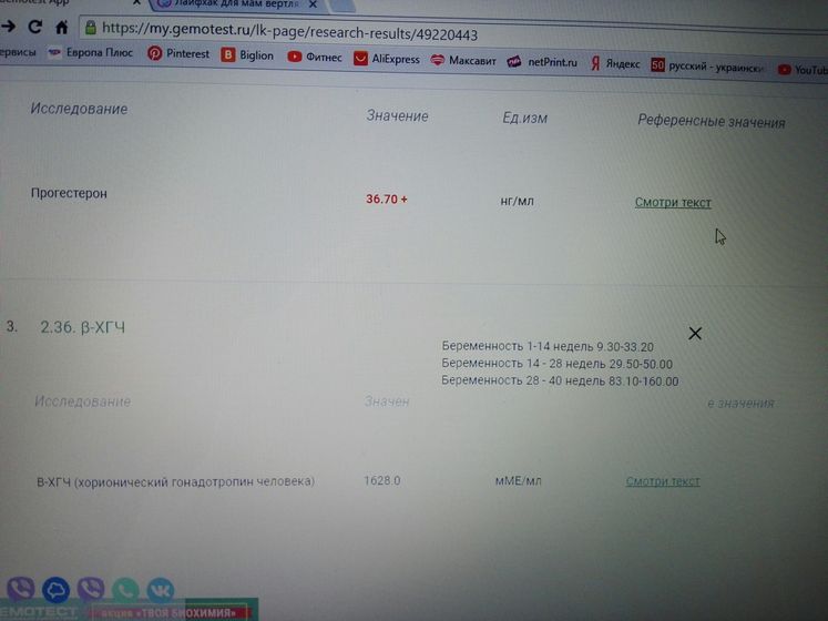 Срочно помощь с разборкой анализов