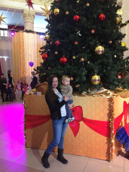 Первая ёлка малыша🎄