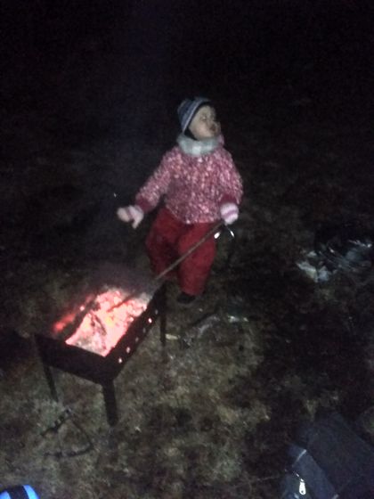 Ходили сегодня на озеро…