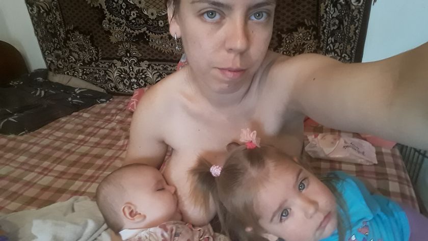 Мое грудное вскармливание.