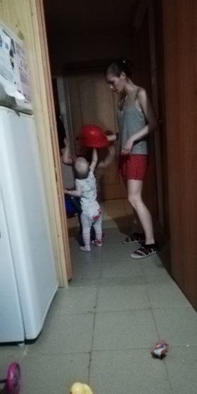 Виктория 1,5 года.