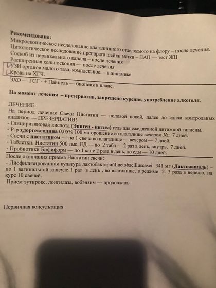 Молочница , лечение и страх появления снова...