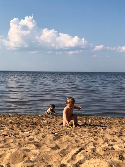 2 дня подряд ездим на залив