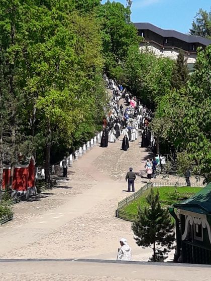 Наша поездка в Псково-Печерский монастырь.