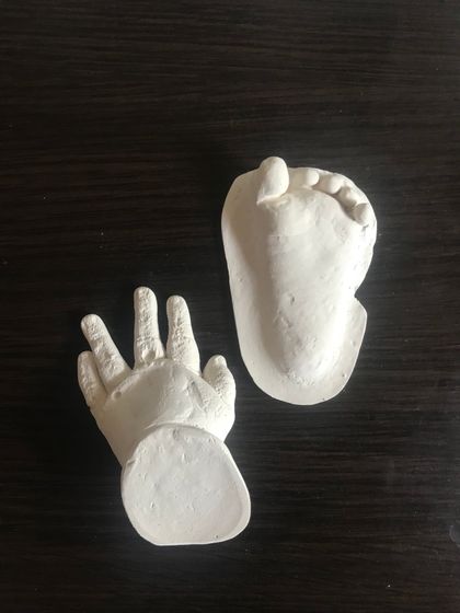 Ножка и ладошка?