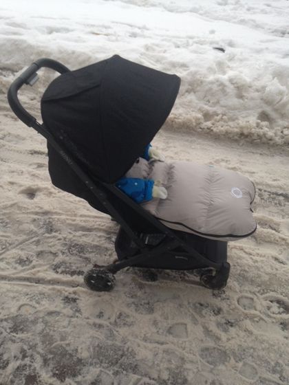 Uppababy Minu -коляска на лето и для путешествий, а мы катаем всю зиму! ))
