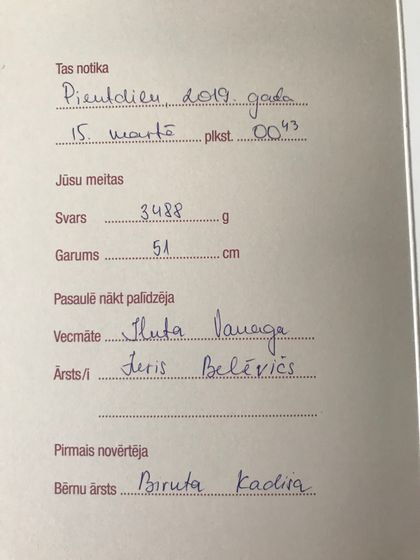 Родилась наша долгожданная доченька!??☺️