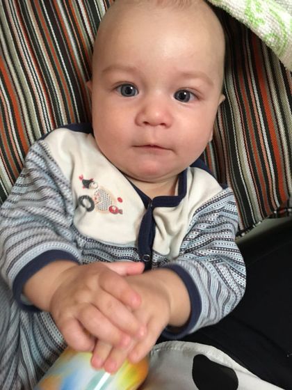 Сегодня моему сыночку 6 месяцев😍