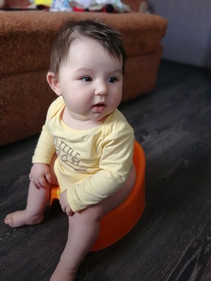 Знакомство с горшком))) 😎🚽