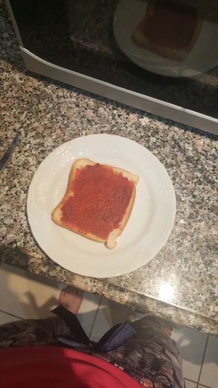 Не очень скромный ночной перекус 🙈