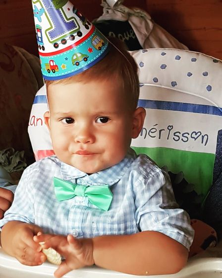 1 сентября Егору исполнился годик ????