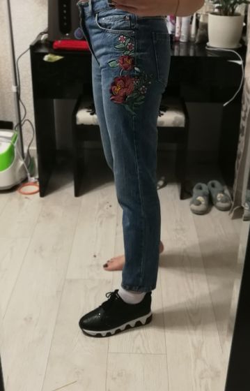 Как носить джинсы 7/8, или mom's джинсы